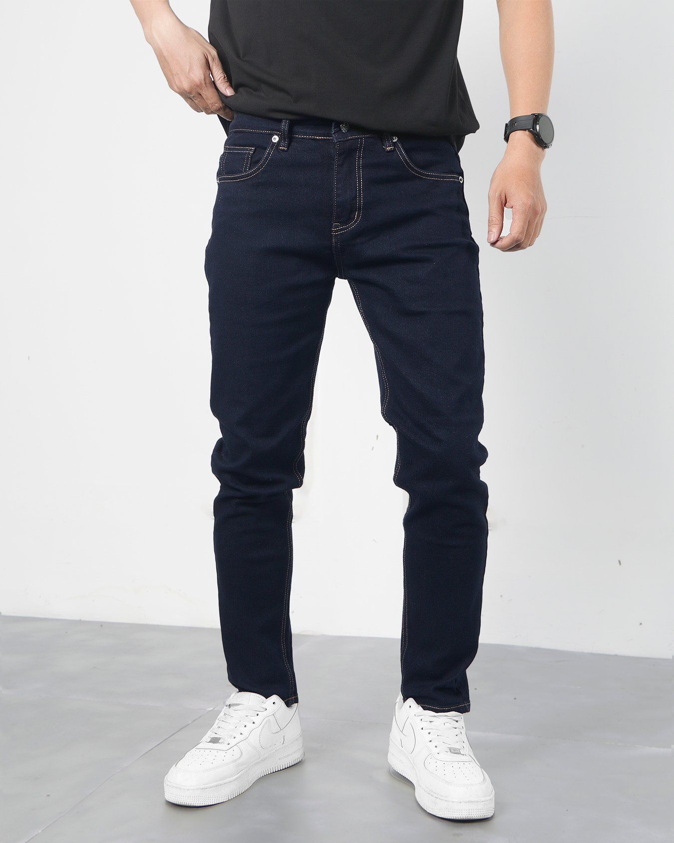  Quần jean navi skinny tapered 06 