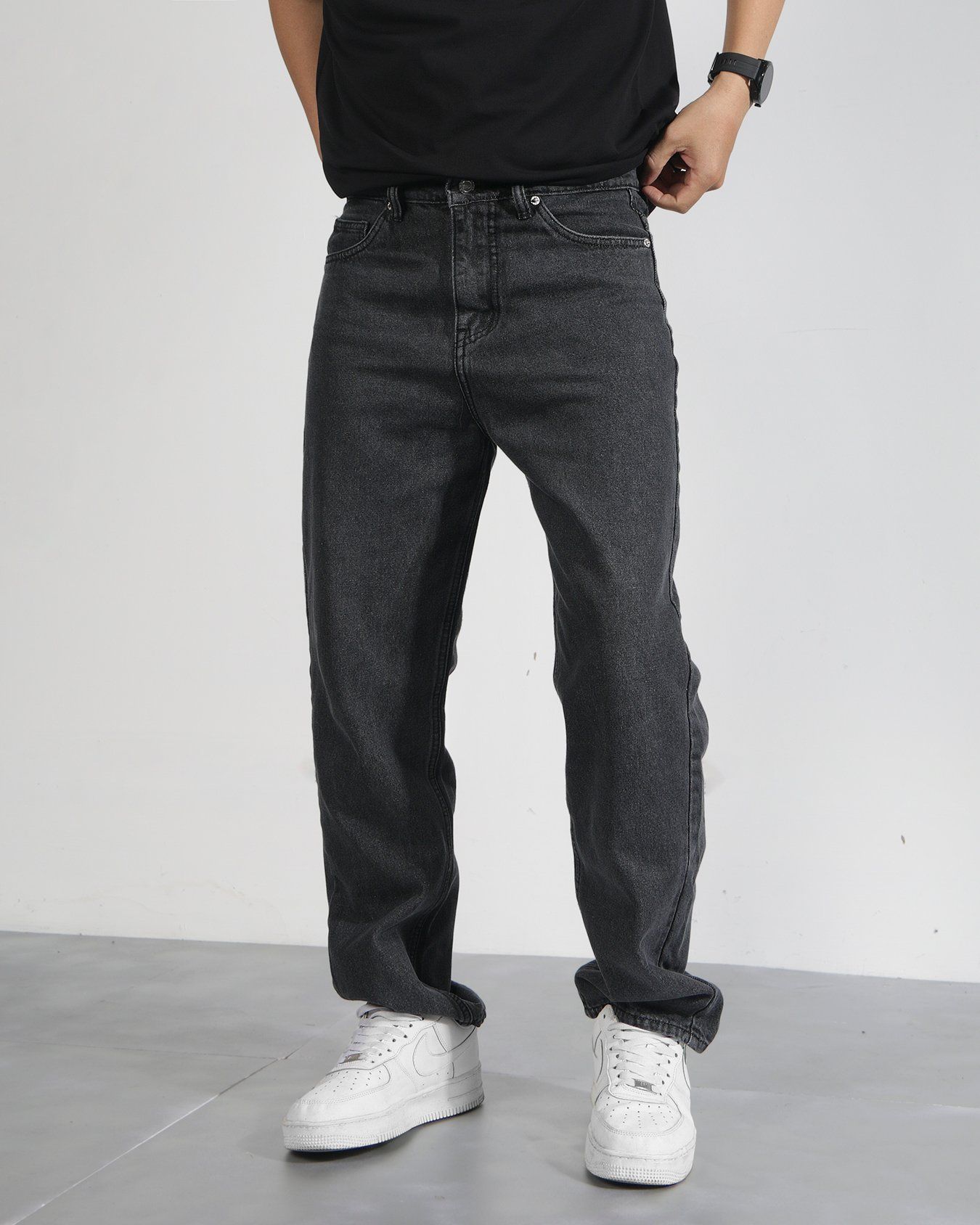  Jean Straight Grey 33 