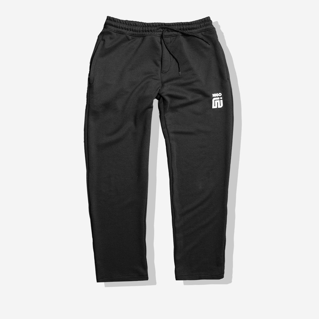  Quần sweatpant đen nigo suông 11 