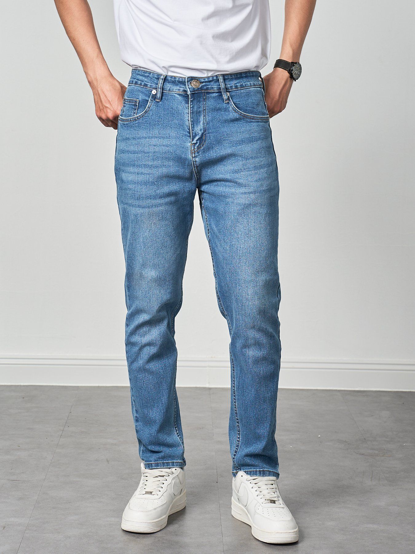  Quần jean tapered midcolor 09 