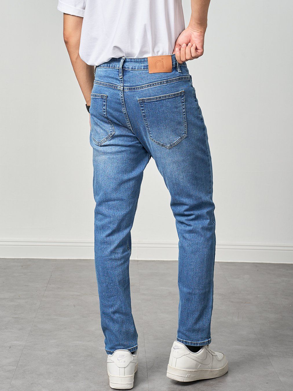  Quần jean tapered midcolor 09 