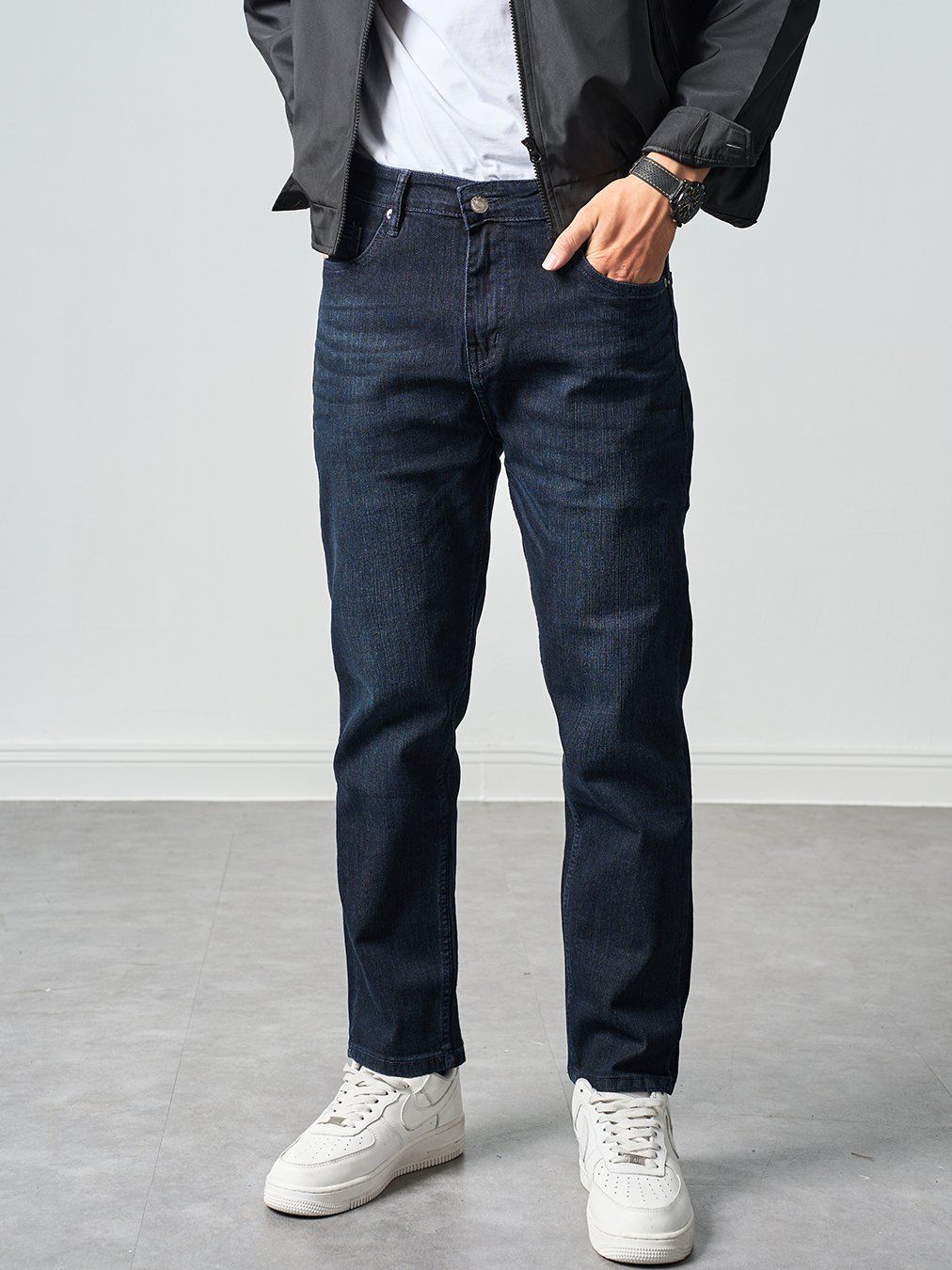  Quần Jean basic darkblue 10 