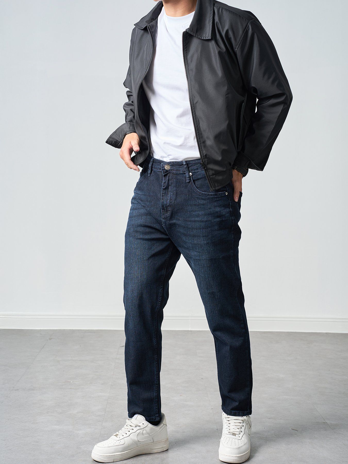  Quần Jean basic darkblue 10 