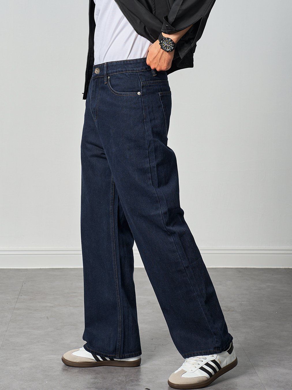  Quần jean straight wide leg 42 