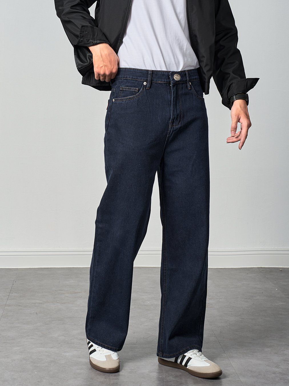  Quần jean straight wide leg 42 