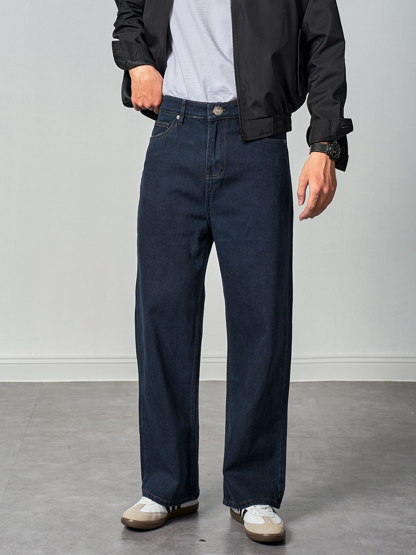  Quần jean straight wide leg 42 