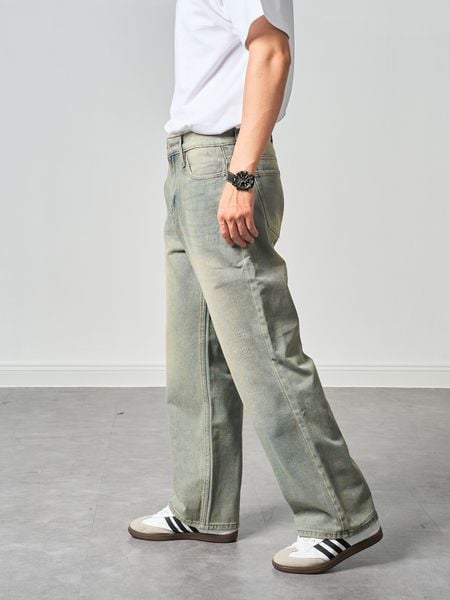  Quần jean wideleg moss Gamida 52 