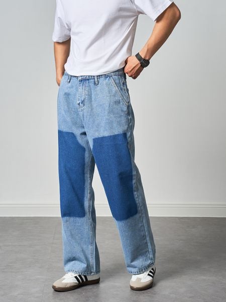  Quần jean wideleg Light blue Gamida 53 