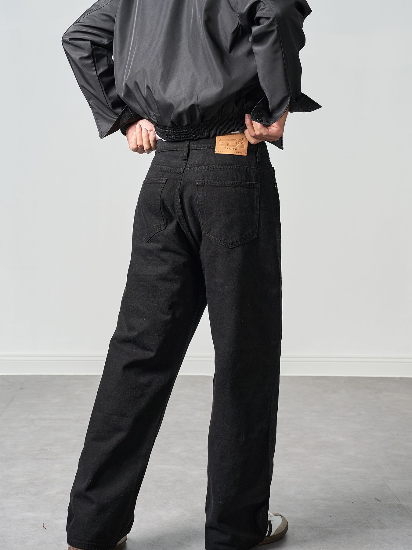  Quần jean chap wideleg black Gamida 51 