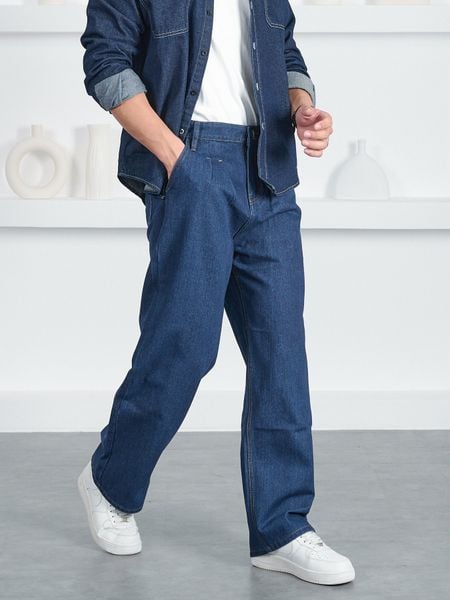  Quần jean wideleg blue Gamida 50 