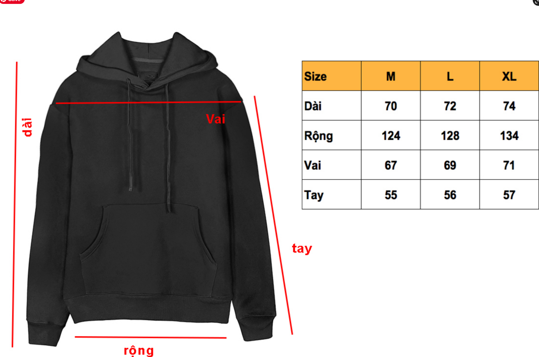  Hoodie godilo black 