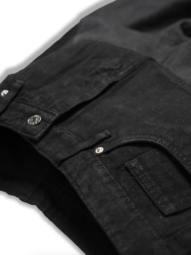  Quần jean chap wideleg black Gamida 51 