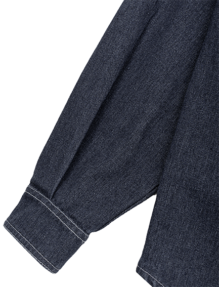 Sơ mi denim darkblue 