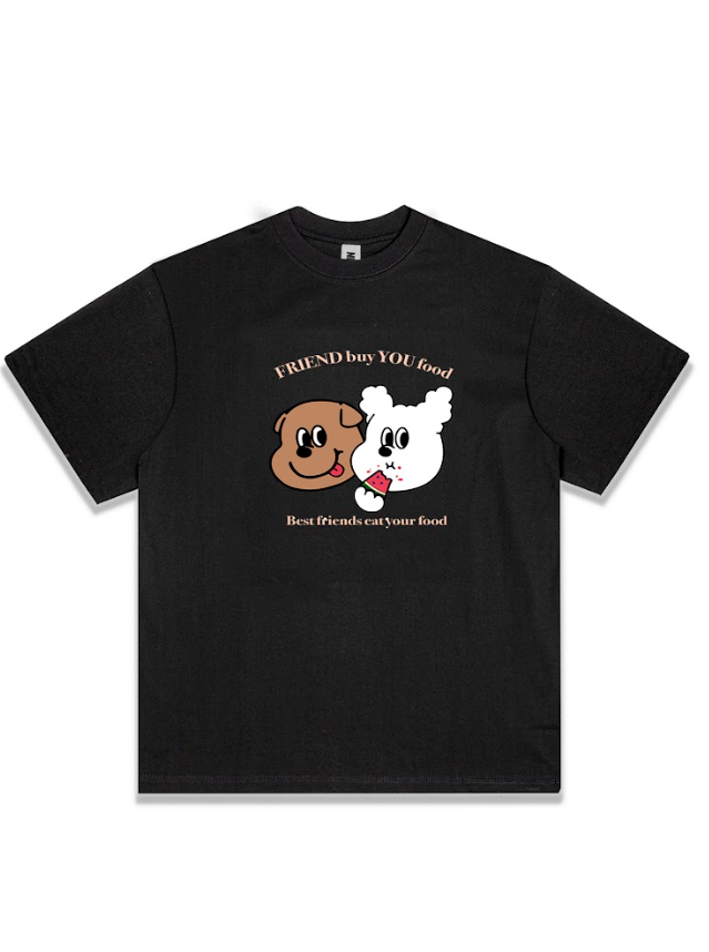  Áo thun over gamida best frie 