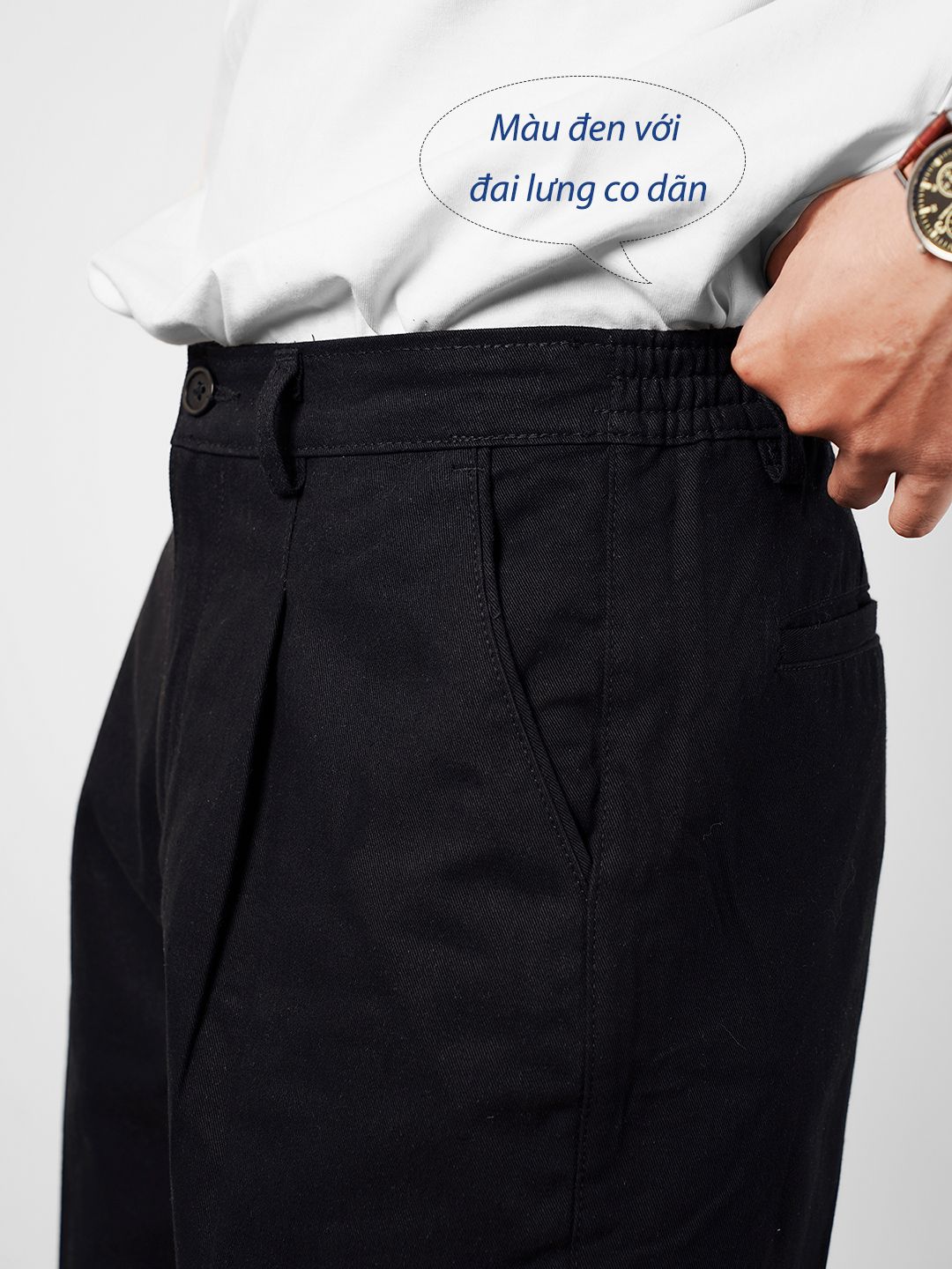  quần kaki black straight fit 01 