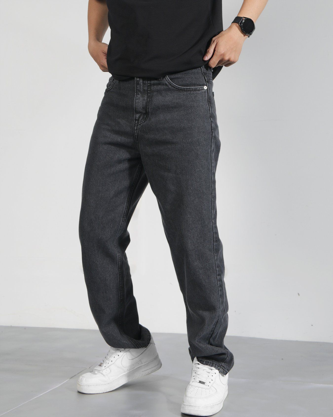  Jean Straight Grey 33 