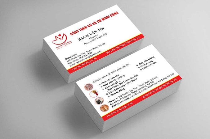 Mẫu card visit đẹp – In Hạo Nam