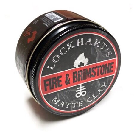 Sáp vuốt tóc Lockhart's Authentic. Fire and Brimstone Matte Clay – Gents.vn  Men's Grooming