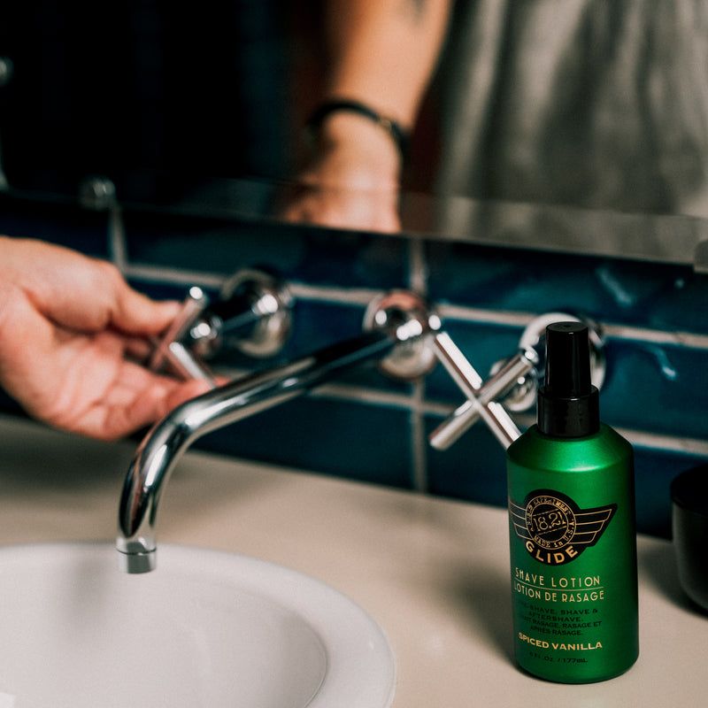 Kem cạo râu 18.21 Man Made Glide Shave Lotion 177ml Gents.vn Mỹ