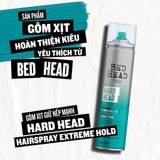  Gôm xịt tóc siêu cứng, giữ kiểu lâu bền Tigi Bed Head’s Hard Head 385ml 