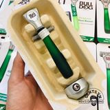  Dao cạo râu 5 lưỡi Bulldog Skincare Original Glass Razor có tay cầm thủy tinh siêu bền, chống bám bẩn 