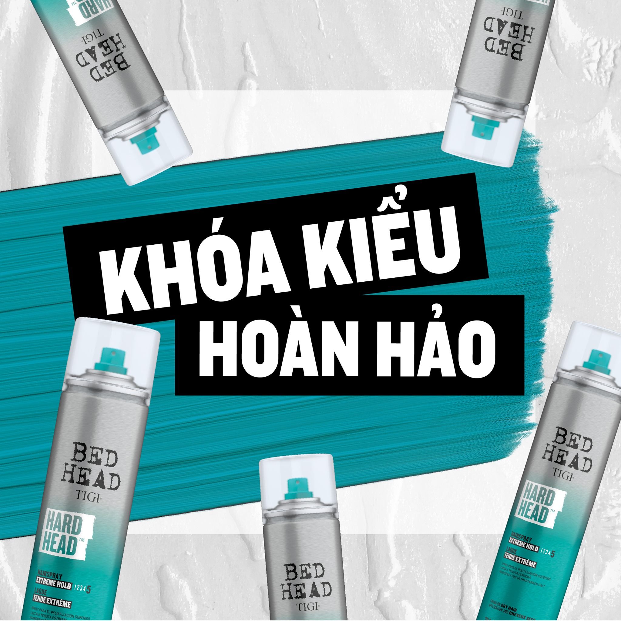 Gôm xịt tóc siêu cứng Tigi Bed Head's Hard Head 385ml – | Mỹ phẩm dành cho phái mạnh Gôm xịt tóc siêu cứng Tigi Bed Head's Hard Head 385ml – | Mỹ phẩm dành cho phái mạnh