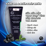  Sữa rửa mặt cho nam DABO Black Force Foam Cleanser 120ml giúp sáng da & kiểm soát nhờn 