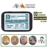  Light Musk & Neroli | Nước hoa khô Duke Cannon Solid Cologne 1.5oz 