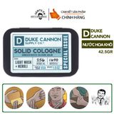  Light Musk & Neroli | Nước hoa khô Duke Cannon Solid Cologne 1.5oz 