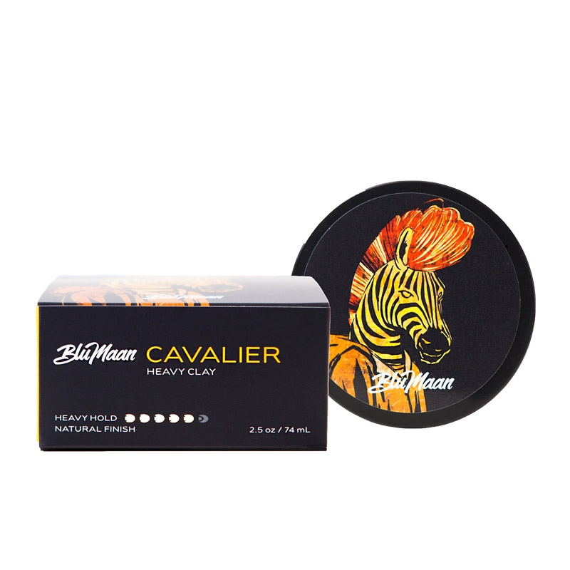 Sáp vuốt tóc Blumaan Ngựa Vằn - Cavalier Heavy Clay