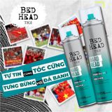  Gôm xịt tóc siêu cứng, giữ kiểu lâu bền Tigi Bed Head’s Hard Head 385ml 