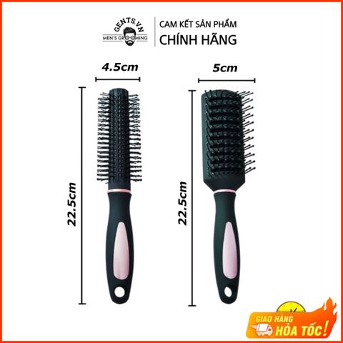  Lược tròn, lược bán nguyệt tạo phồng tóc chống tĩnh điện 