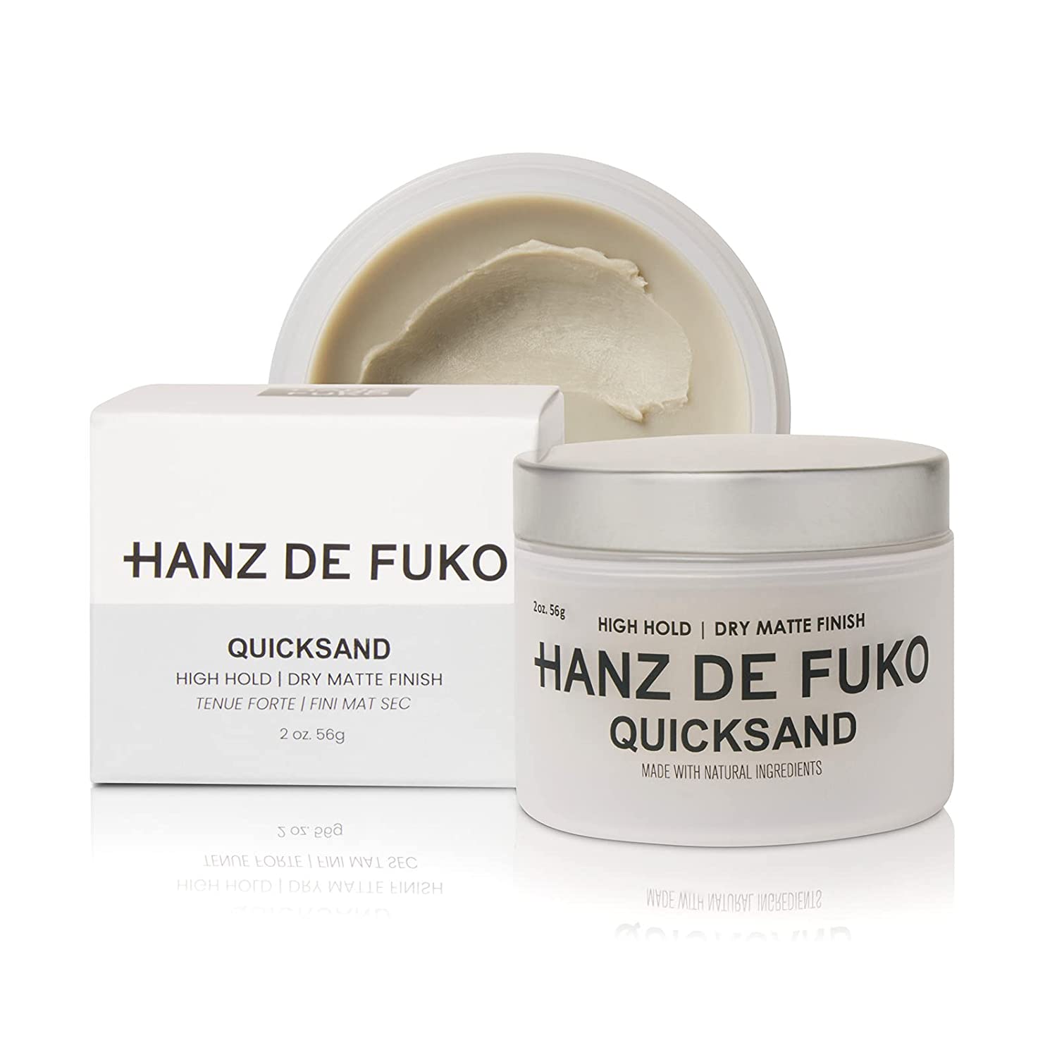 Sáp vuốt tóc nam Hanz de Fuko Quicksand 56g chính hãng –  | Mỹ phẩm  dành cho phái mạnh