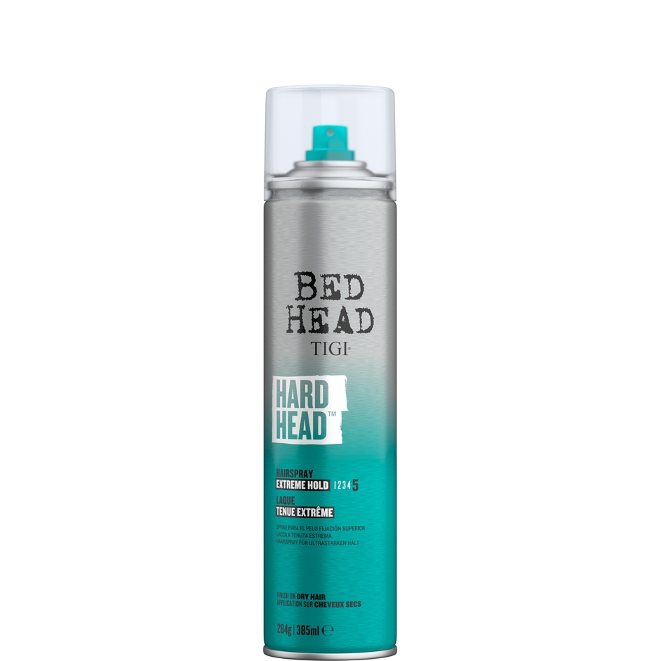 Gôm xịt tóc siêu cứng, giữ kiểu lâu bền Tigi Bed Head’s Hard Head 385ml