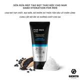  Sữa rửa mặt tạo bọt thải độc cho nam DABO For Men Hydration Foam Cleanser 120ml kiểm soát nhờn & ngừa mụn 