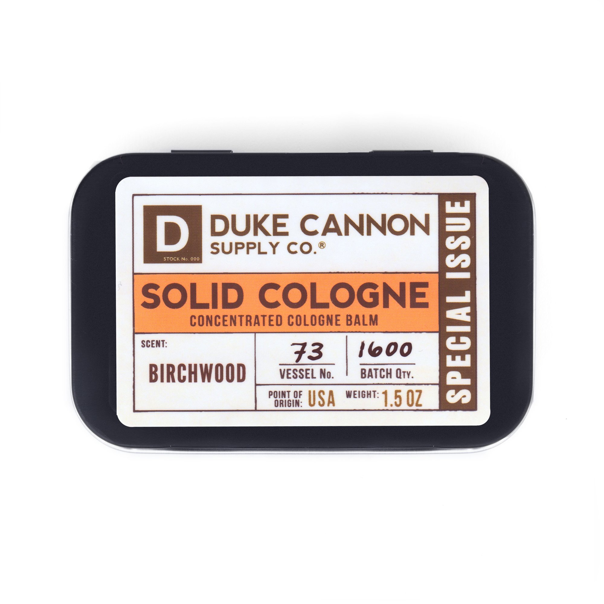 Birchwood | Nước hoa khô Duke Cannon Solid Cologne 1.5oz