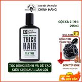  Dầu gội xả 2 trong 1 cho nam Duke Cannon News Anchor 2-in-1 hair wash – TEA TREE FORMULA 295ml 