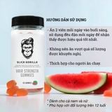  Kẹo dẻo Biotin chăm sóc, kích thích mọc tóc Slick Gorilla Hair Strength Gummies 60 viên / lọ ngăn rụng tóc hiệu quả 