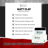  Sáp vuốt tóc nam Roug Matt Clay 90g chính hãng 