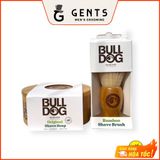  Bộ bát chổi đánh bọt cạo râu có sẵn xà phòng cạo râu Bulldog Skincare Original Shave Soap & Shave Brush 