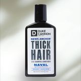  Dầu gội xả 2 trong 1 cho nam Duke Cannon News Anchor 2-in-1 hair wash – NAVAL DIPLOMACY 295ml 