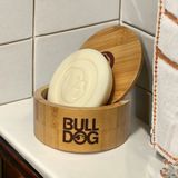  Bộ bát chổi đánh bọt cạo râu có sẵn xà phòng cạo râu Bulldog Skincare Original Shave Soap & Shave Brush 