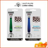  Dao cạo râu 5 lưỡi Bulldog Skincare Glass Razor có tay cầm thủy tinh siêu bền, chống bám bẩn 