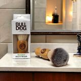  Bộ bát chổi đánh bọt cạo râu có sẵn xà phòng cạo râu Bulldog Skincare Original Shave Soap & Shave Brush 