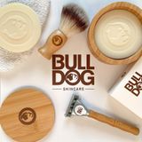  Bộ bát chổi đánh bọt cạo râu có sẵn xà phòng cạo râu Bulldog Skincare Original Shave Soap & Shave Brush 