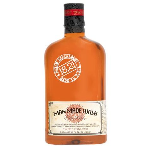  Sữa tắm dầu gội kết hợp xả 3in1 cho nam 18.21 Man Made Wash 532ml - Sweet Tobacco hương nước hoa thơm lâu 