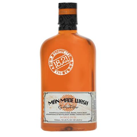  Sữa tắm dầu gội kết hợp xả 3in1 cho nam 18.21 Man Made Wash 532ml - Noble Oud hương nước hoa thơm lâu 