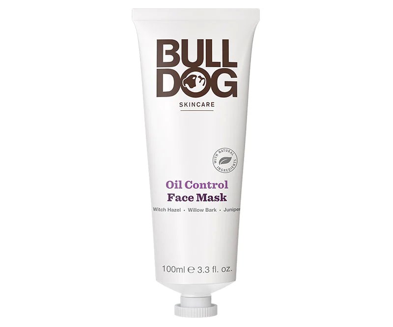 Mặt nạ đất sét kiểm soát dầu Bulldog Skincare Oil Control Face Mask 100ml - Giảm mụn ẩn & mụn đầu đen, kiểm soát dầu, se khít lỗ chân lông