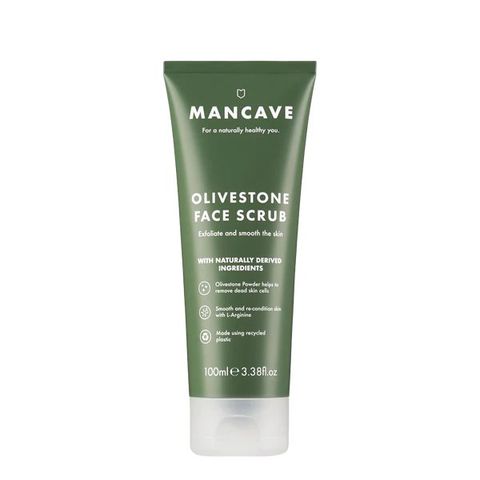  Sữa rửa mặt tẩy tế bào chết cho nam ManCave Olivestone Face Scrub 100ml 