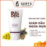  Bộ đôi chăm sóc da dầu mụn cho nam Bulldog Skincare Oil Control Duo Set gồm sữa rửa mặt 150ml và kem dưỡng ẩm 100ml 